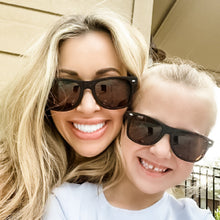 Load image into Gallery viewer, Kid Black Wayfarer Sunglasses